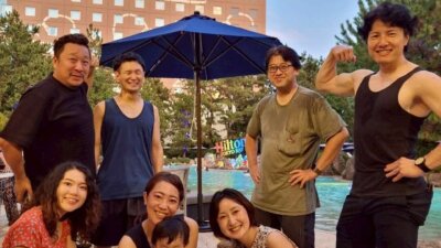 プールサイドベイカンシーBBQ